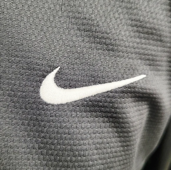 Nike Men’s Dri-FIT Black Performance Quarter-Zip Top – Size Large - Picture 4 of 6